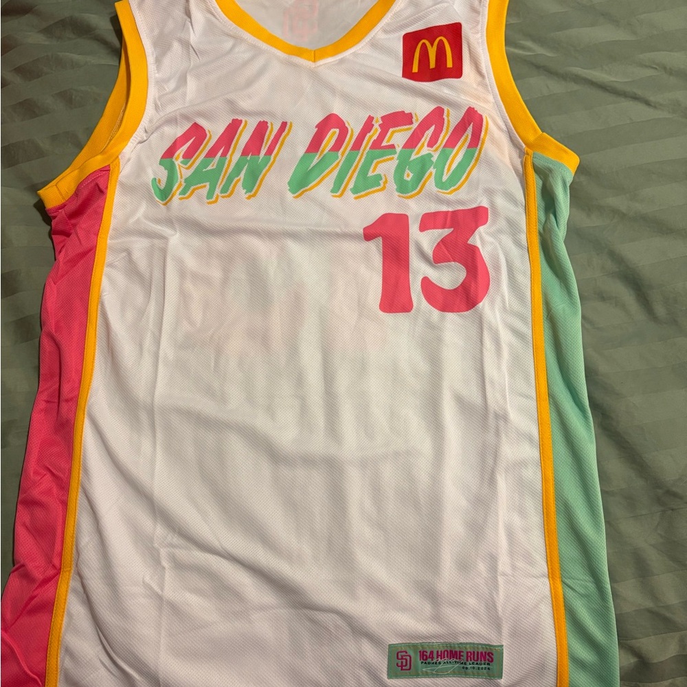 San Diego Padres (basketball style) Jersey
